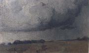 Tom roberts Storm clouds oil painting on canvas